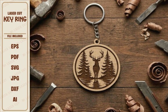 Download Personalized Glowforge Keychain Design - Glowforge Collection