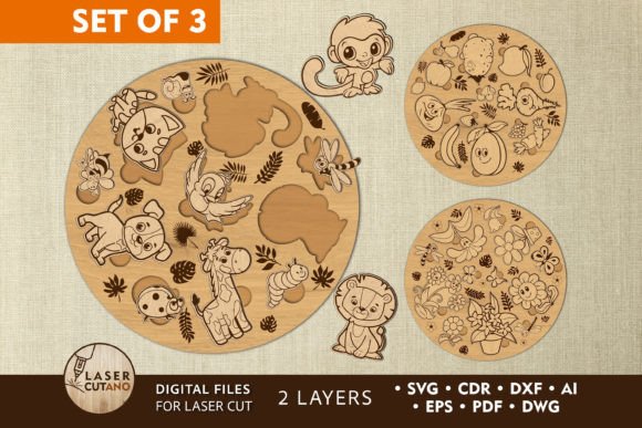 Download Round Kid's Puzzle Bundle - Premium Bundle